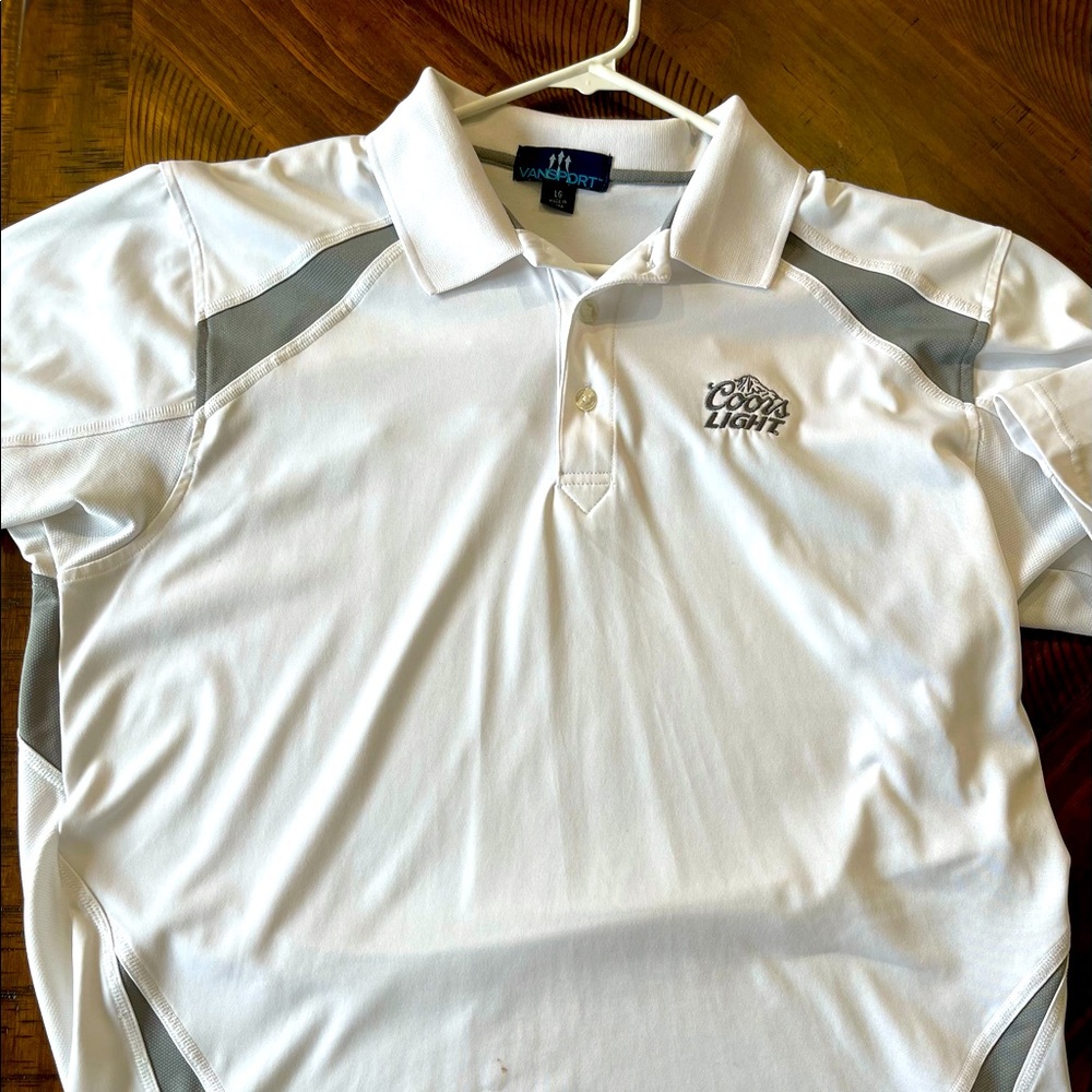 Coors light polo